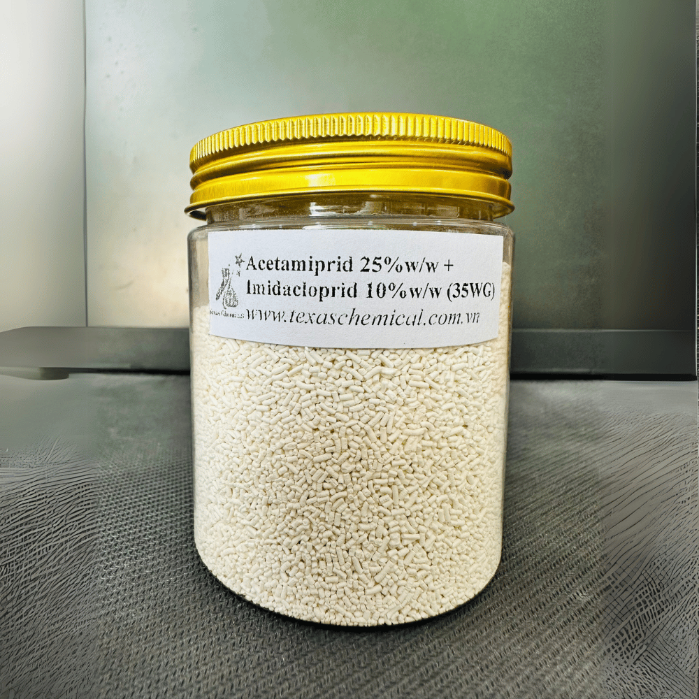 ACETAMIPRID 25% W/W + IMIDACLOPRID 10% W/W (35WG)