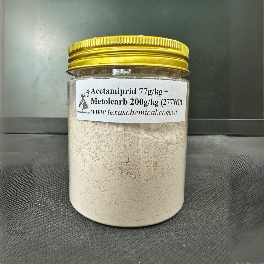 ACETAMIPRID 77G/KG + METOLCARB 200G/KG (277WP)