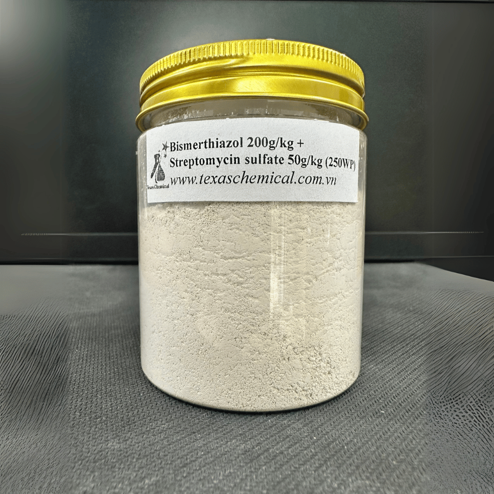 BISMERTHIAZOL 200G/KG + STREPTOMYCIN SULFATE 50G/KG (250WP)