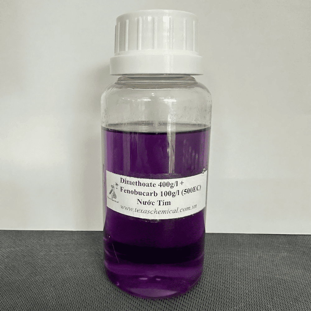 Nguyên liệu DIMETHOATE 400G/L + FENOBUCARB 100G/L 500 EC